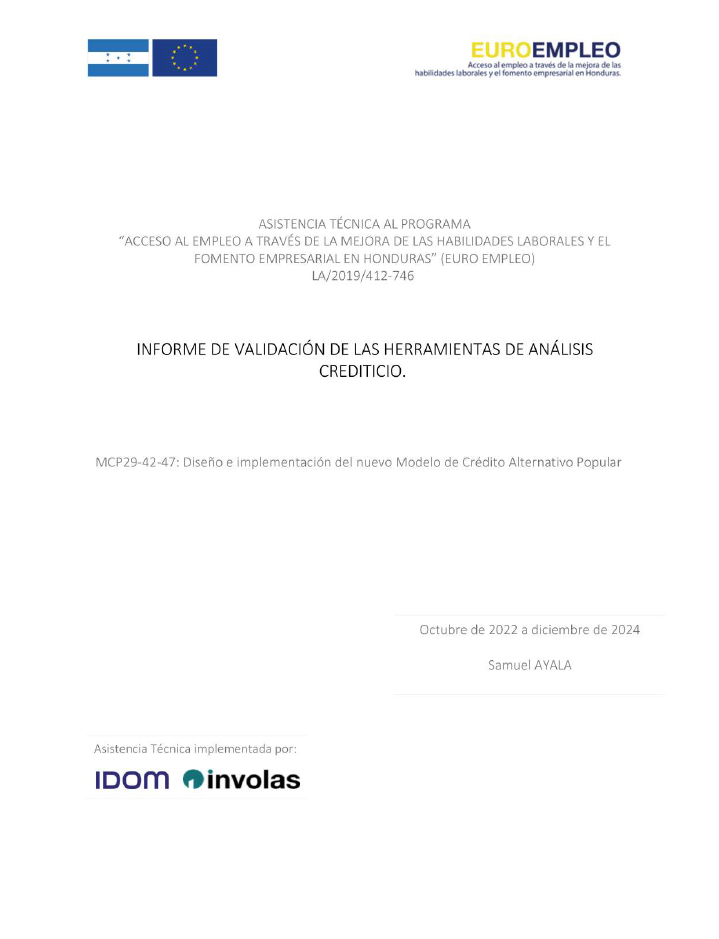 Crédito-inclusivo-Modelo-CAP_Validación-Herramientas-Modelo-CAP ...