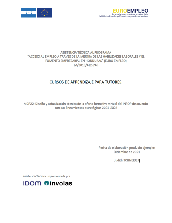 Mpleo Elearning Plataforma_Elearning-INFOP_Cursos-aprendizaje-tutores-2021 ...